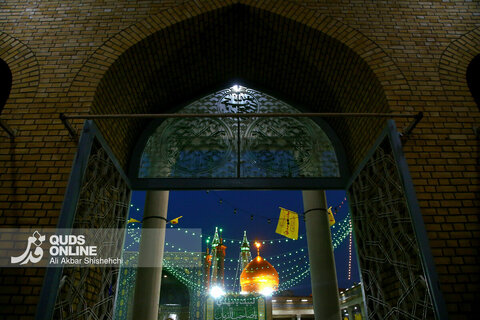 حال و هوای حرم مطهر حضرت معصومه (س) در آستانه نیمه شعبان