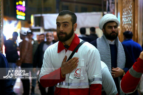 حال و هوای حرم مطهر حضرت معصومه (س) در آستانه نیمه شعبان