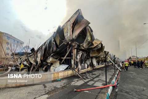 آتش‌سوزی بازار بزرگ جنت‌ - تهران