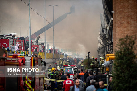 آتش‌سوزی بازار بزرگ جنت‌ - تهران