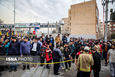 آتش‌سوزی بازار بزرگ جنت‌ - تهران
