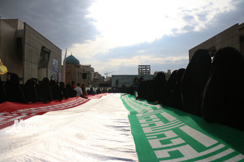 گزارش تصویری | اجتماع بزرگ منتظران ظهور در مشهد