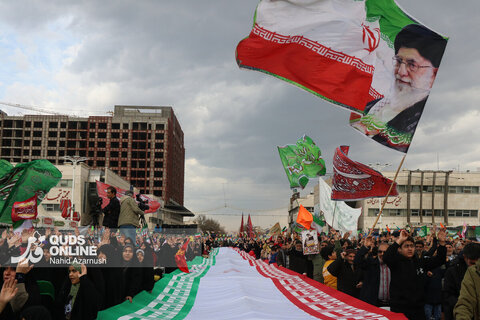 گزارش تصویری | اجتماع بزرگ منتظران ظهور در مشهد