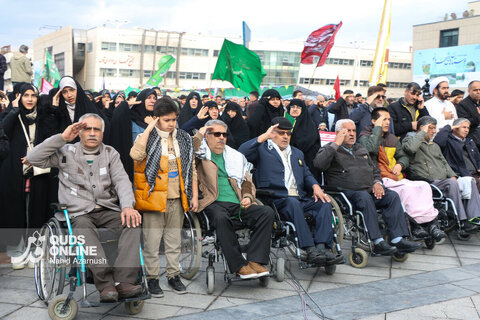 گزارش تصویری | اجتماع بزرگ منتظران ظهور در مشهد