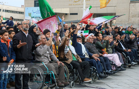 گزارش تصویری | اجتماع بزرگ منتظران ظهور در مشهد