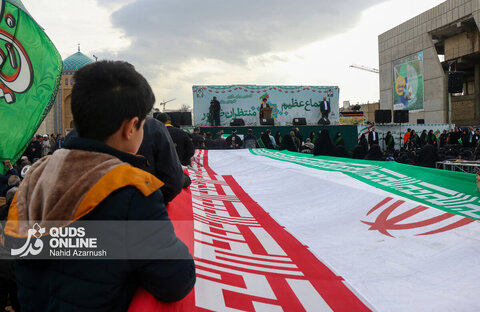 گزارش تصویری | اجتماع بزرگ منتظران ظهور در مشهد