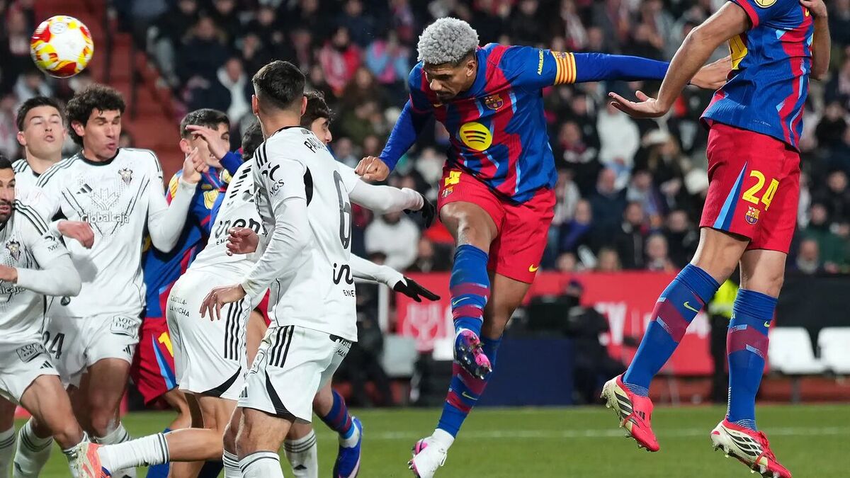  صعود بارسلونا به نیمه‌نهایی جام‌حذفی با شکست شگفتی‌ساز