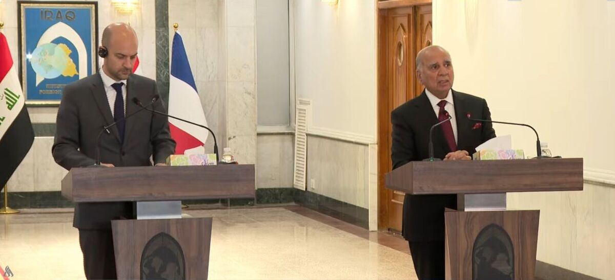 وزیر خارجه عراق: از مذاکرات ایران و آمریکا در عمان حمایت می‌کنیم