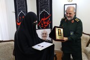 اهدای درجه سپهبدی شهید سلامی به خانواده وی/ تأکید بر تداوم راه فرماندهان شهید جنگ ۱۲ روزه