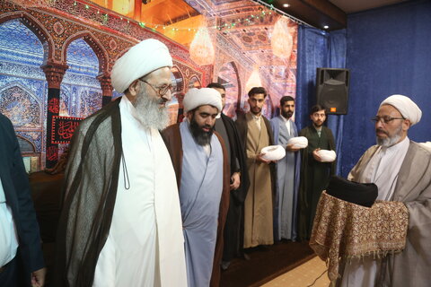 جشن نیمه شعبان در دفتر آیت‌الله فقیهی؛ مروری بر چهار نقطه عطف تاریخ هدایت بشر