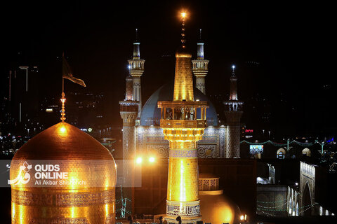 گلبانگ الله اکبر در حرم مطهر رضوی