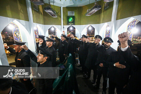 گلبانگ الله اکبر در حرم مطهر رضوی