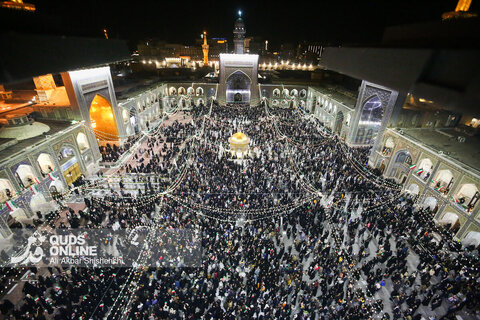 گلبانگ الله اکبر در حرم مطهر رضوی