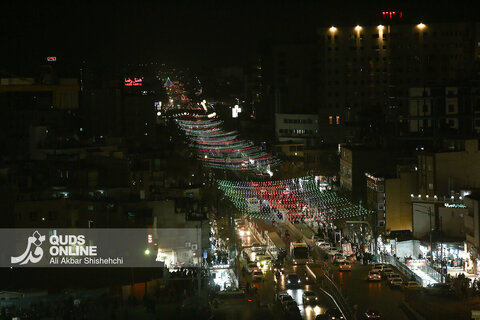 گلبانگ الله اکبر در حرم مطهر رضوی