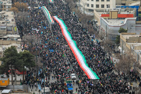 فیلم | راهپیمایی گسترده مردم مشهد در ۲۲ بهمن