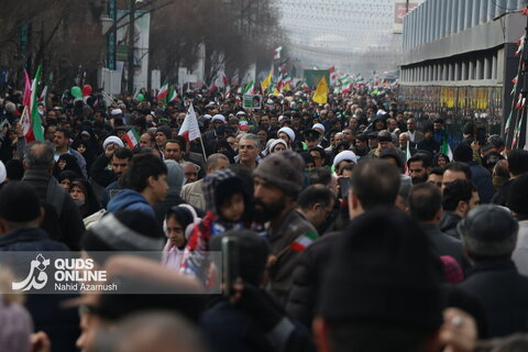 گزارش تصویری | راهپیمایی ۲۲ بهمن در مشهد - ۱