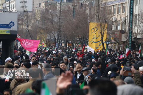 گزارش تصویری | راهپیمایی ۲۲ بهمن در مشهد - ۱