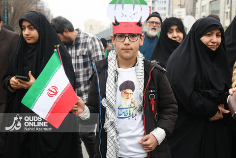 گزارش تصویری | راهپیمایی ۲۲ بهمن در مشهد - ۱