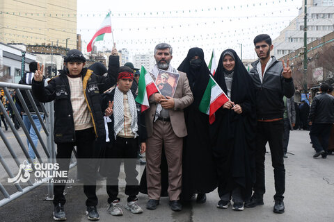 گزارش تصویری | راهپیمایی ۲۲ بهمن در مشهد - ۱