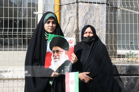 گزارش تصویری | راهپیمایی ۲۲ بهمن در مشهد - ۱