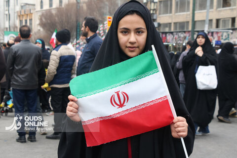 گزارش تصویری | راهپیمایی ۲۲ بهمن در مشهد - ۱