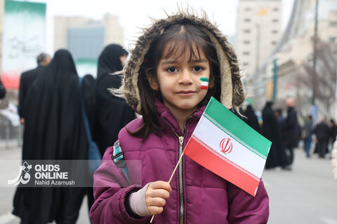 گزارش تصویری | راهپیمایی ۲۲ بهمن در مشهد - ۱