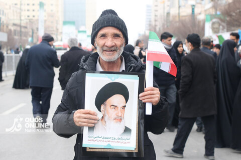 گزارش تصویری | راهپیمایی ۲۲ بهمن در مشهد - ۱