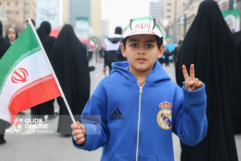 گزارش تصویری | راهپیمایی ۲۲ بهمن در مشهد - ۱