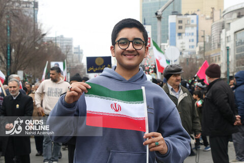 گزارش تصویری | راهپیمایی ۲۲ بهمن در مشهد - ۱