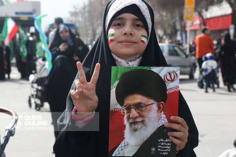 گزارش تصویری | راهپیمایی ۲۲ بهمن در مشهد - ۱