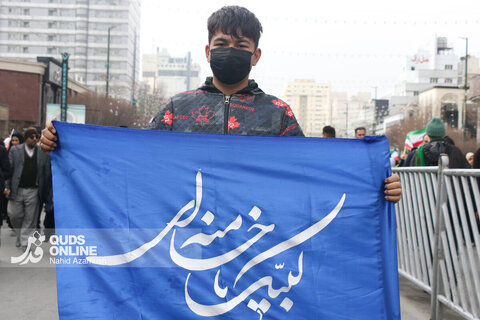 گزارش تصویری | راهپیمایی ۲۲ بهمن در مشهد - ۱