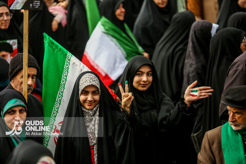 راهپیمایی 22 بهمن در مشهد _2