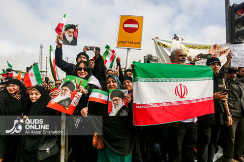 راهپیمایی 22 بهمن در مشهد _2