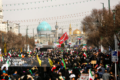 راهپیمایی 22 بهمن در مشهد _2