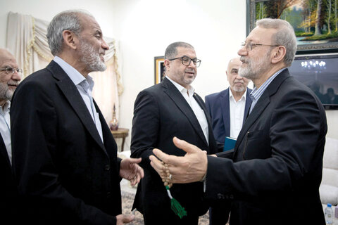 چرا از ملاقات لاریجانی با مقامات حماس و انصارالله نمی‌توان به سادگی گذشت؟