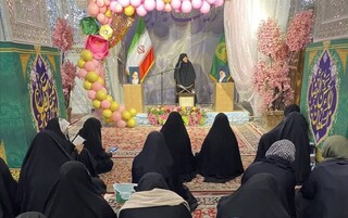 برپایی آئین بیتوته معنوی خواهران جامعةالمصطفی العالمیه در حرم مطهر رضوی