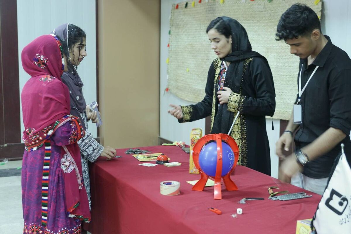 معرفی برگزیدگان جایزه ملی بازی‌های فکری در چابهار