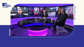 فیلم | جنگ داخلی براندازان به آنتن زنده بی‌بی‌سی کشیده شد!