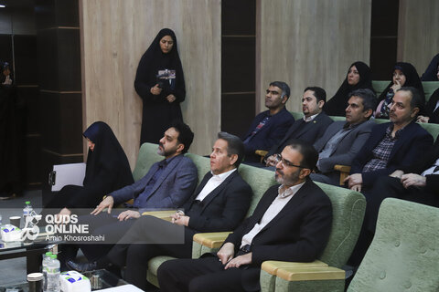 گزارش تصویری | مراسم رونمایی از کتاب سرای امیرکبیر در موسسه فرهنگی قدس