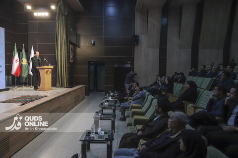 گزارش تصویری | مراسم رونمایی از کتاب سرای امیرکبیر در موسسه فرهنگی قدس