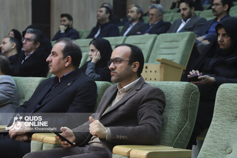 گزارش تصویری | مراسم رونمایی از کتاب سرای امیرکبیر در موسسه فرهنگی قدس