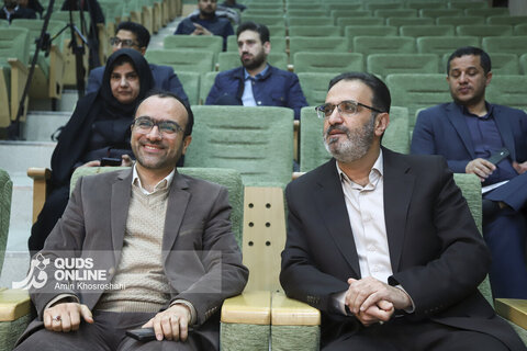 گزارش تصویری | مراسم رونمایی از کتاب سرای امیرکبیر در موسسه فرهنگی قدس