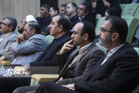 گزارش تصویری | مراسم رونمایی از کتاب سرای امیرکبیر در موسسه فرهنگی قدس