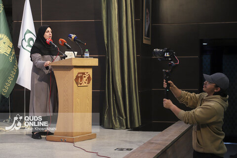 گزارش تصویری | مراسم رونمایی از کتاب سرای امیرکبیر در موسسه فرهنگی قدس