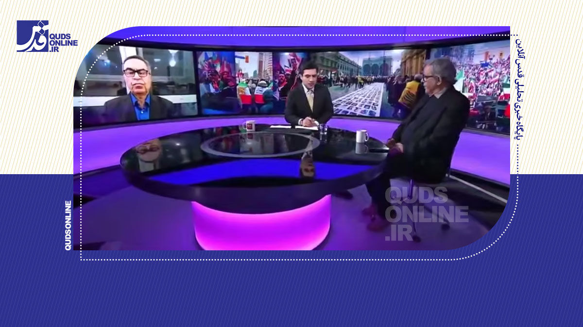 جنگ داخلی براندازان به آنتن زنده بی‌بی‌سی کشیده شد!