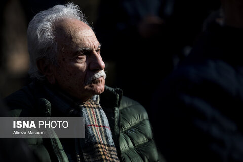 عکس | مراسم تشییع پیکر «عنایت بخشی»