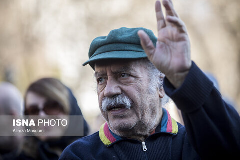 عکس | مراسم تشییع پیکر «عنایت بخشی»