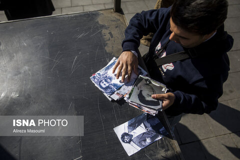 عکس | مراسم تشییع پیکر «عنایت بخشی»