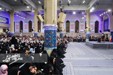 دیدار مردم آذربایجان شرقی با رهبر معظم انقلاب