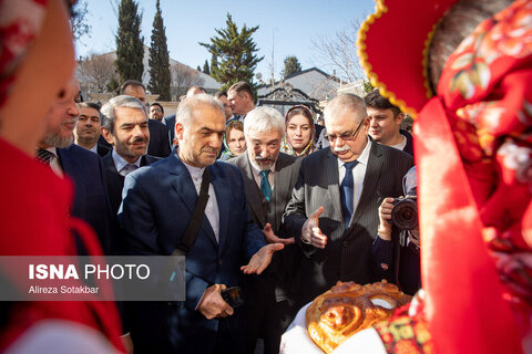 عکس | تصاویری از مراسم گشایش مرکز فرهنگی روسیه در تهران